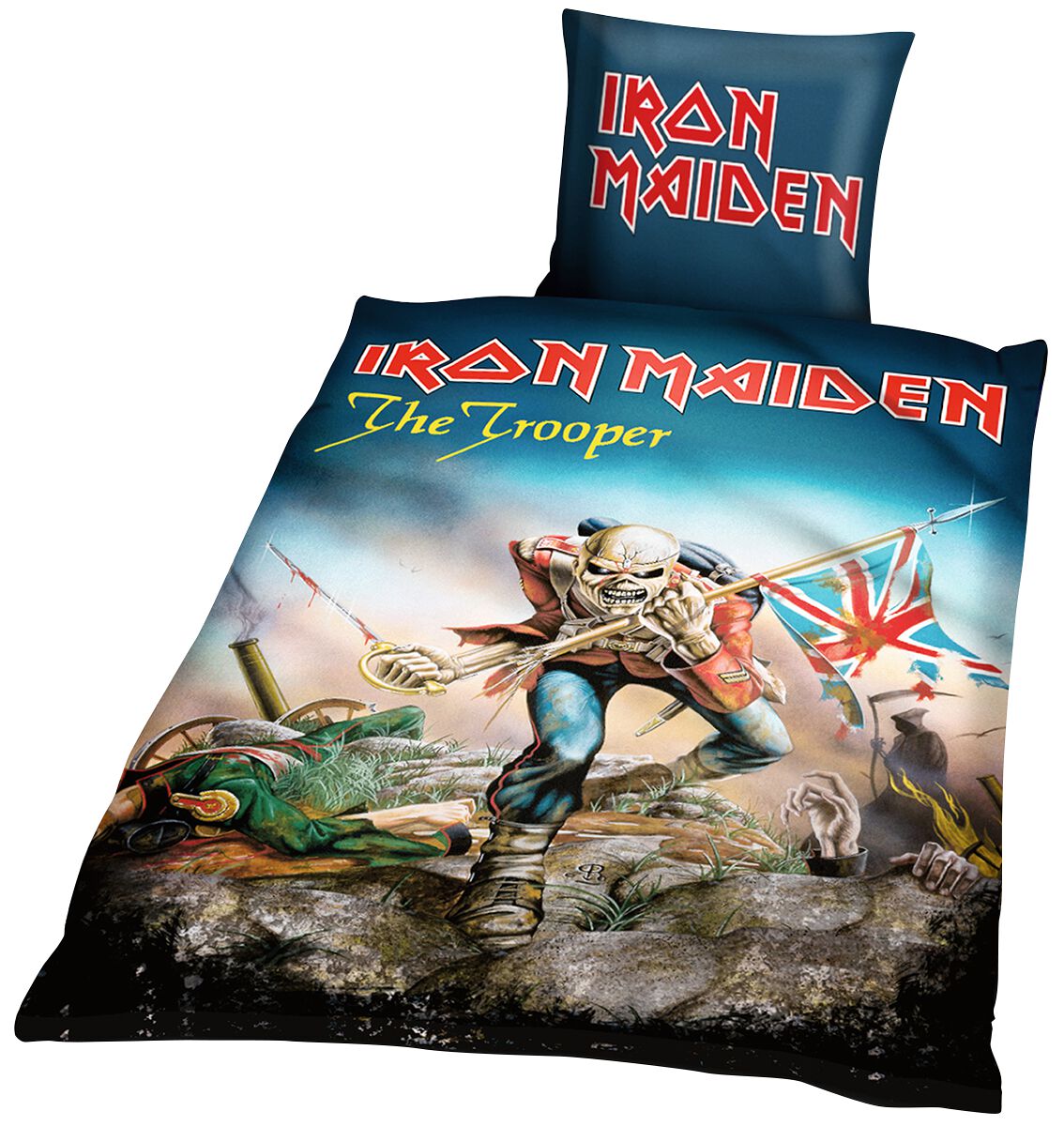 Iron Maiden - The Trooper - Bettwäsche - multicolor von Iron Maiden