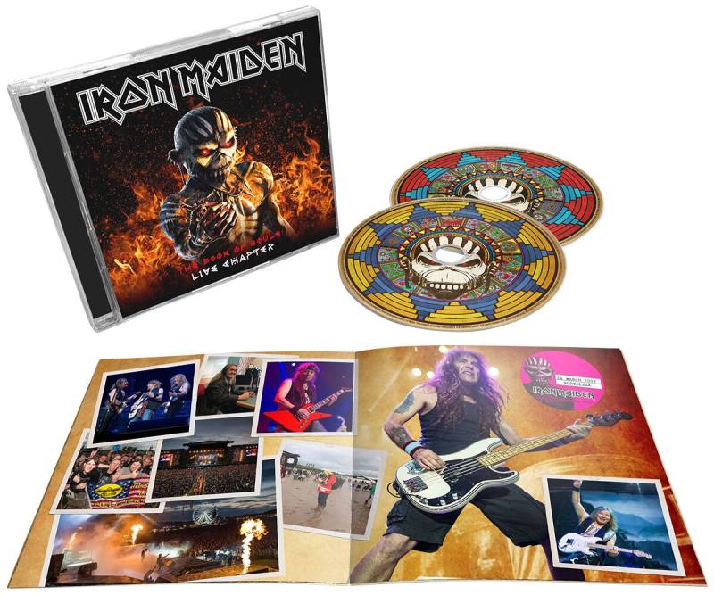 Iron Maiden The book of souls: Live chapter CD multicolor von Iron Maiden