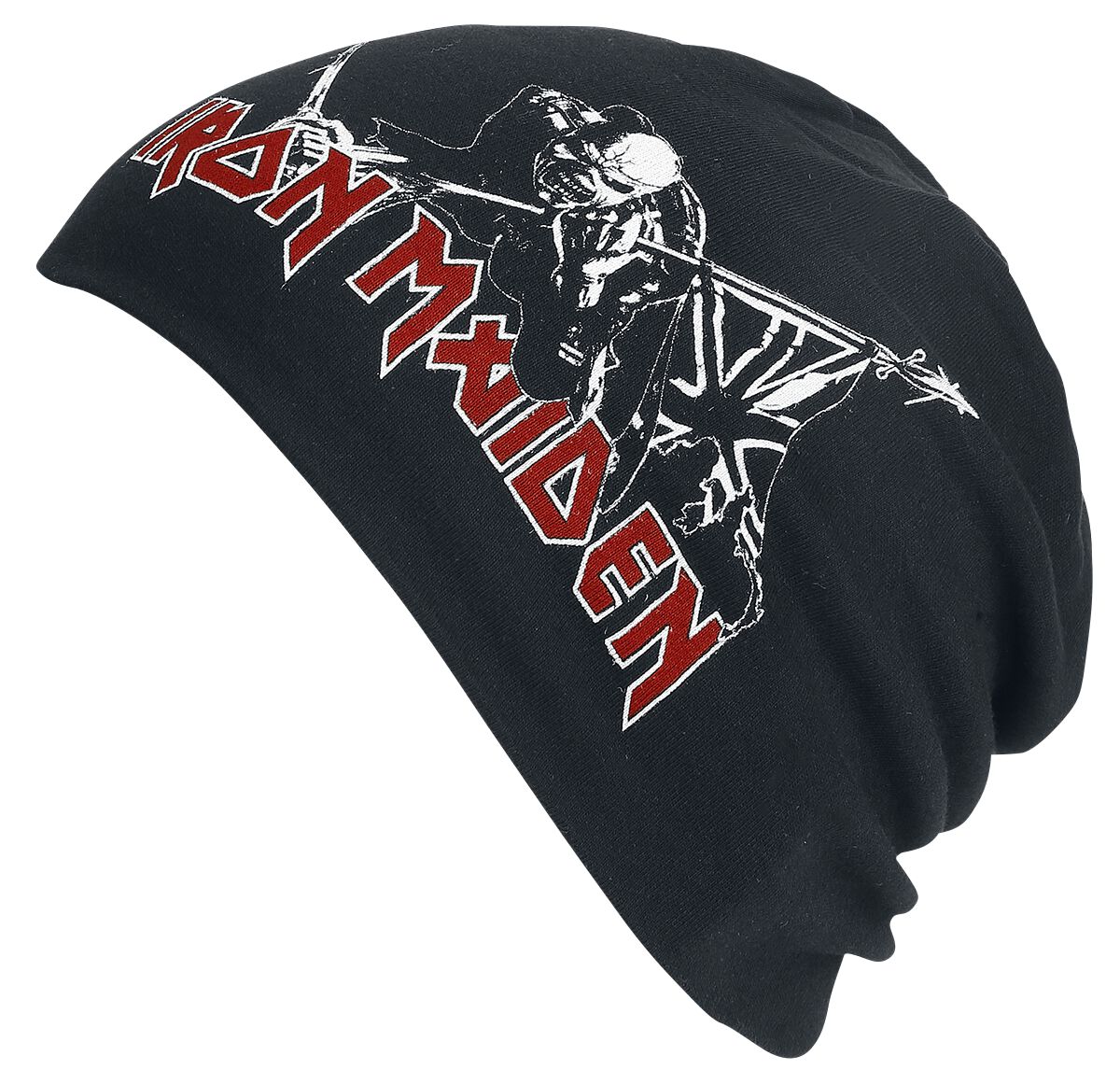 Iron Maiden Trooper - Light Beanie Mütze schwarz von Iron Maiden