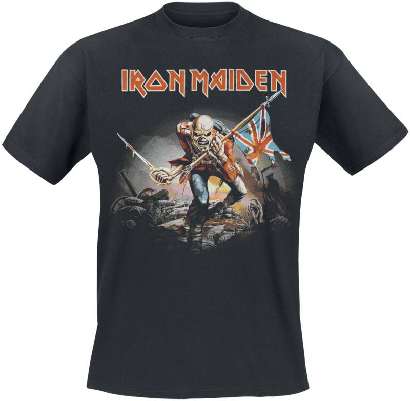Iron Maiden Trooper T-Shirt schwarz in 3XL von Iron Maiden