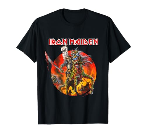Iron Maiden - Unisex Erwachsene & Kinder T-Shirt, Schwarz, Kurzarm, Cartoon, Crew-Ausschnitt, Small, EU 40/42, Klassisch, Importiert, Halloween Iron Maiden - Unisex Erwachsene & Kinder T-Shirt, Schwarz, Kurzarm, Cartoon, Crew-Ausschnitt, Small, EU 40/42, Klassisch, Importiert, Halloween von Iron Maiden Official