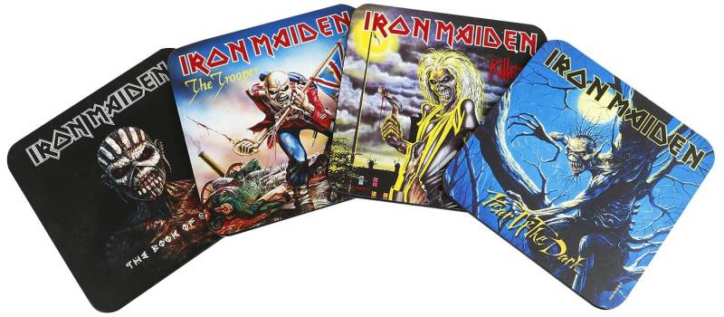 Iron Maiden Untersetzer Untersetzer multicolor von Iron Maiden