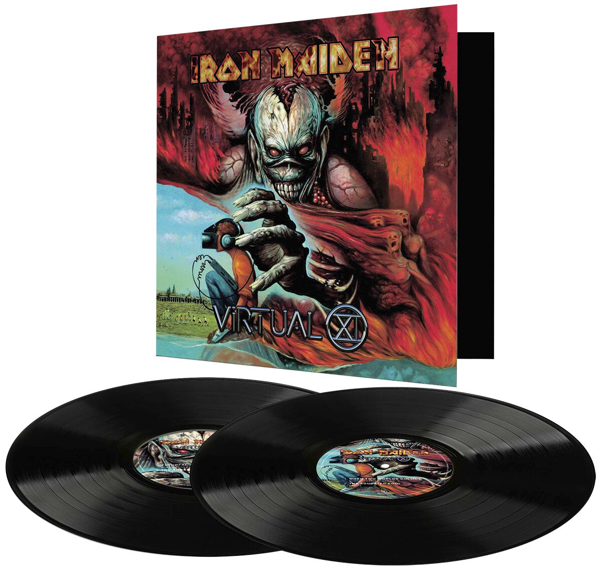 Iron Maiden Virtual XI LP multicolor von Iron Maiden