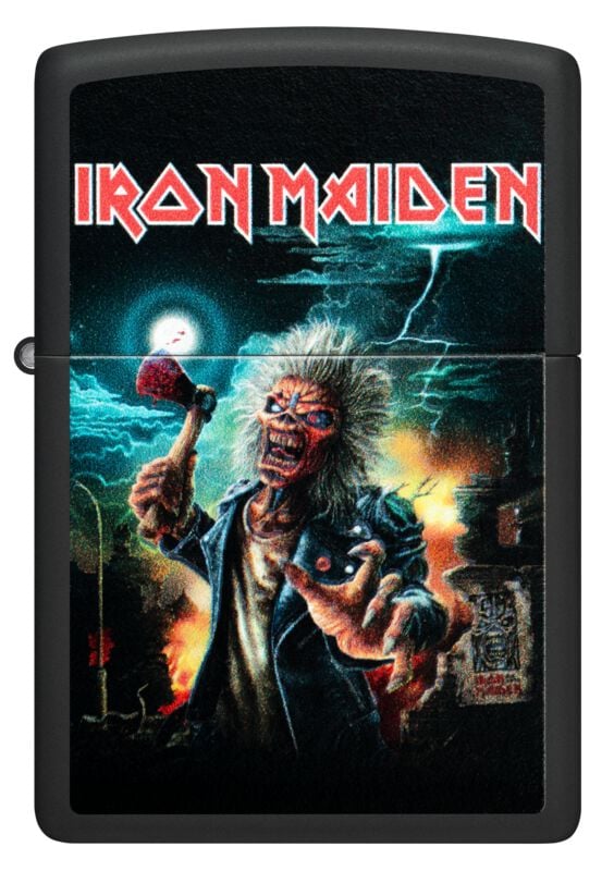 Iron Maiden Zippo - 50 Years Black Matte Feuerzeug multicolor von Iron Maiden