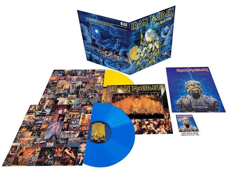 Live After Death von Iron Maiden - 2-LP (Coloured, Limited Edition, Re-Release, Standard) von Iron Maiden