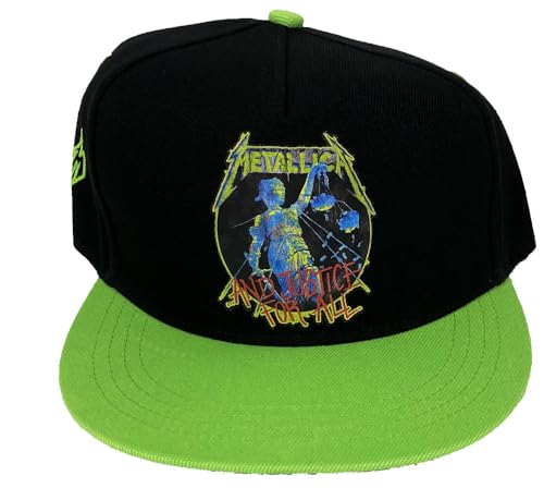 Metallica And Justice For All Snapback Baseball Cap One Size von Iron Maiden