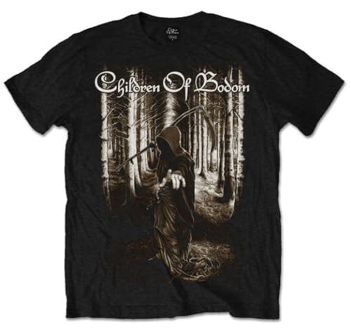 Ripleys Clothing Children Of Bodom T-Shirt „Doom Death“ Gr. S, Schwarz von Iron Maiden