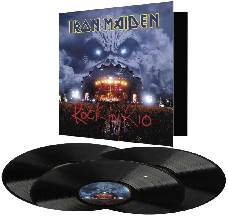 Rock In Rio von Iron Maiden - 3-LP (Gatefold, Limited Edition, Remastered, Re-Release) von Iron Maiden