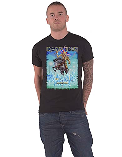 Unbekannt Herren T-Shirt Tour Trooper, Schwarz (Black), XL von Iron Maiden