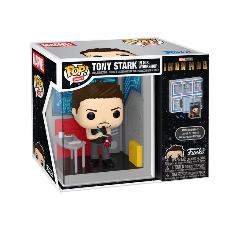 Iron Man Marvel - Tony´s Garage (Pop! Nooks) Vinyl Figur Funko Pop! multicolor von Iron Man