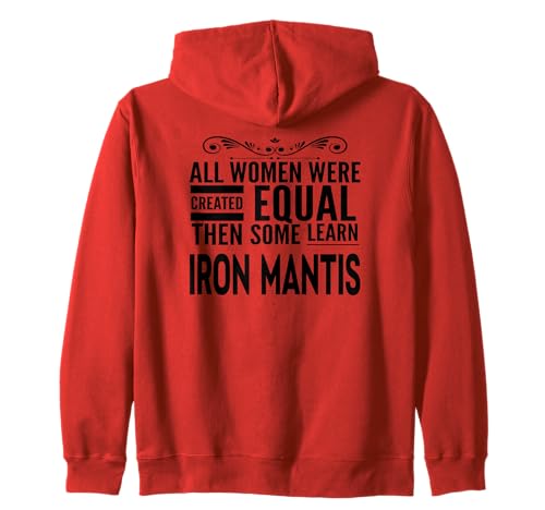 ALL WOMEN LEARN IRON MANTIS Martial Arts Kleidung für Studentinnen Kapuzenjacke ALL WOMEN LEARN IRON MANTIS Martial Arts Kleidung für Studentinnen Kapuzenjacke von Iron Mantis Women