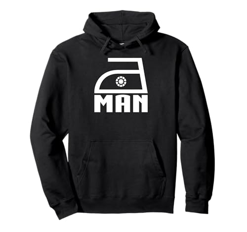Ironing Man - Inländischer Superheld Pullover Hoodie von Iron Outfit