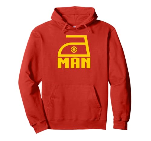 Ironing Man - Inländischer Superheld Pullover Hoodie von Iron Outfit