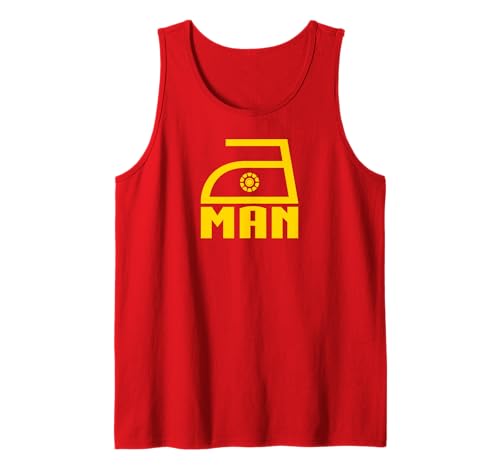 Ironing Man - Inländischer Superheld Tank Top von Iron Outfit
