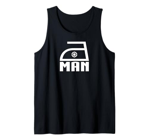Ironing Man - Inländischer Superheld Tank Top von Iron Outfit