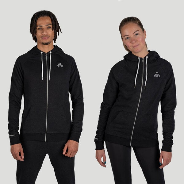 Iron Roots PF79.Hemp Full-Zip Hoodie - Black von Iron Roots