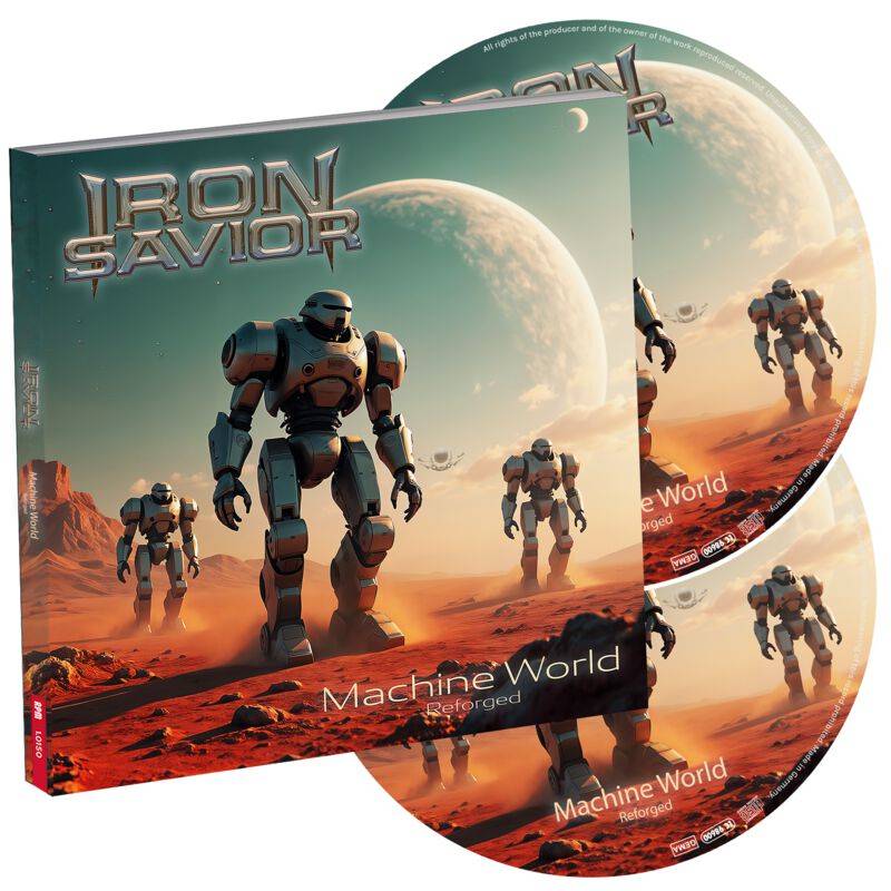 Iron Savior Reforged - MachineWorld CD multicolor von Iron Savior