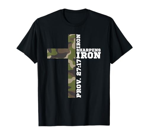 Iron Sharpens Iron Christian Camo Scripture Fitness-Workout für Herren T-Shirt Iron Sharpens Iron Christian Camo Scripture Fitness-Workout für Herren T-Shirt von Iron Sharpens Iron Christian Men Scripture Gym