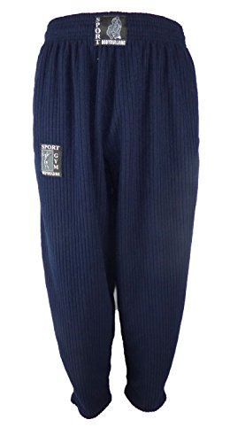 Iron-and-gold Bodybuildinghose Winterversion Extra Dick und Warm S - XXXL (M, Dunkelblau) von Iron-and-gold