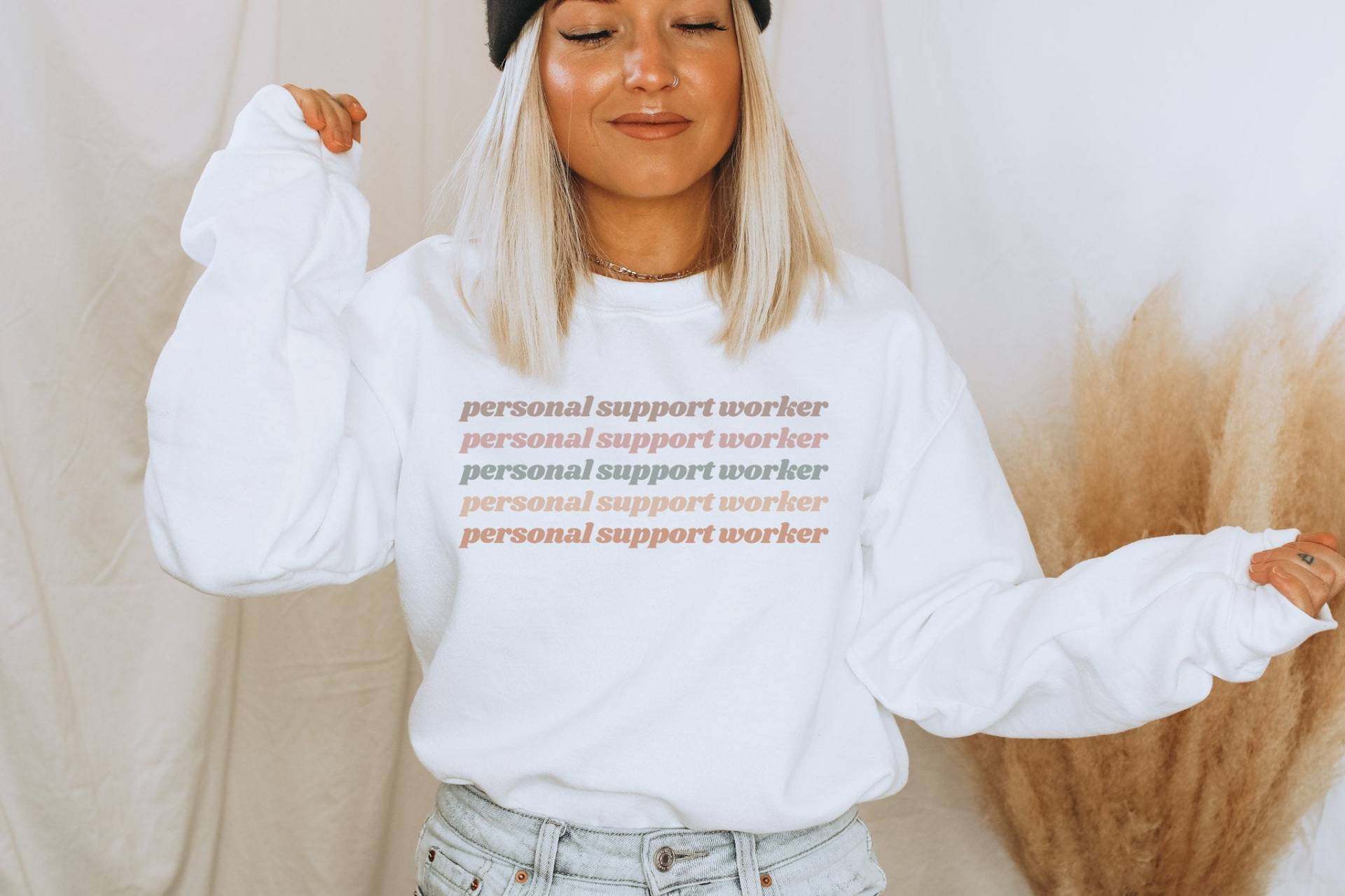 Personal Support Worker Sweatshirt, Psw Pullover, Geschenk Für Care Worker, Krankenpflegehelfer, Studenten, Abschlussgeschenk, Unisex von IronHorseStudios