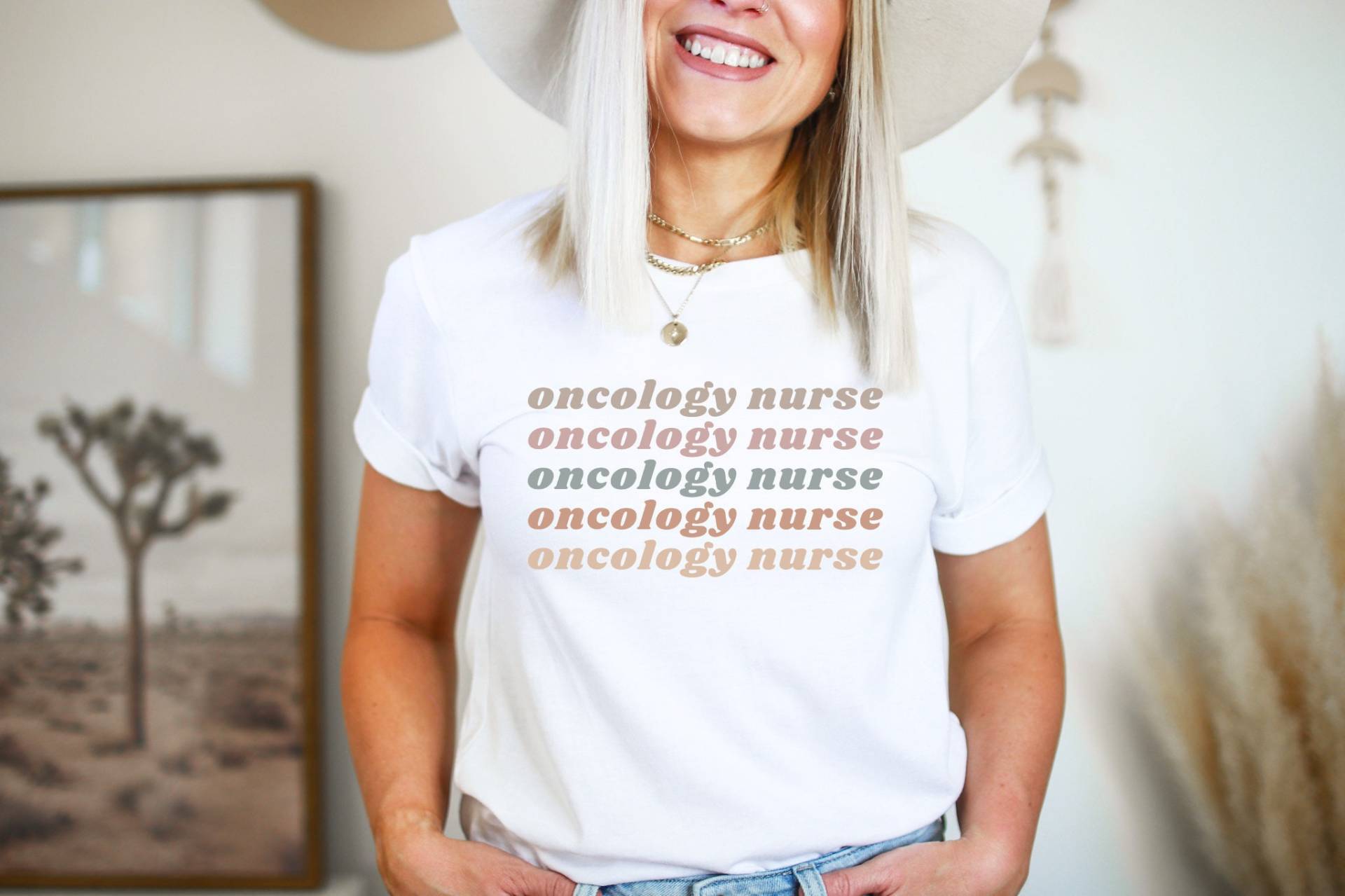 Retro Vintage Onkologie-Krankenschwester-Shirt, Krankenschwester-Grad-Geschenk, Abschluss-Shirt, Krebs-Krankenschwester, Neues Rn-Shirt von IronHorseStudios