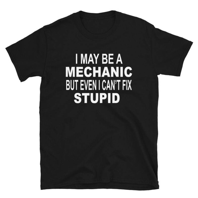 Lustiges Mechaniker Shirt, Geschenke, Ich Kann Ein Sein, Aber Auch Nicht Befestigen Blödes Shirt Lustiges Mechaniker Shirt, Geschenke, Ich Kann Ein Sein, Aber Auch Nicht Befestigen Blödes Shirt von IronPickle