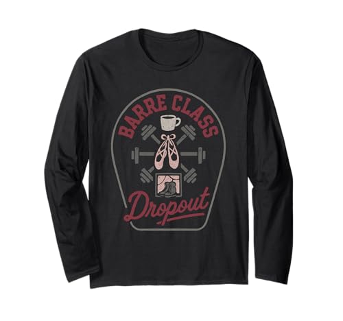 Balletcore Grunge Ironisch Sanftes Mädchen Alt Ästhetischer Ausgefallener Tanz Langarmshirt von Ironic Fashion Ballet Slippers Combat Boots Soft