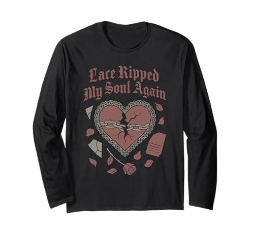Balletcore Grunge Ironisch Sanftes Mädchen Alt Ästhetischer Ausgefallener Tanz Langarmshirt von Ironic Fashion Ballet Slippers Combat Boots Soft