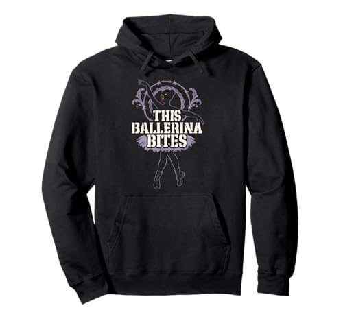 Balletcore Grunge Ironisch Sanftes Mädchen Alt Ästhetischer Ausgefallener Tanz Pullover Hoodie von Ironic Fashion Ballet Slippers Combat Boots Soft