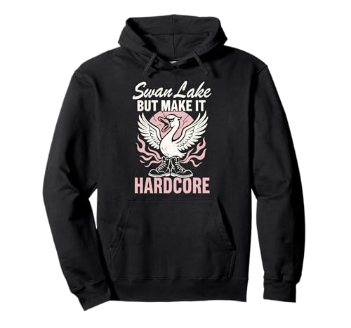 Balletcore Grunge Ironisch Sanftes Mädchen Alt Ästhetischer Ausgefallener Tanz Pullover Hoodie von Ironic Fashion Ballet Slippers Combat Boots Soft