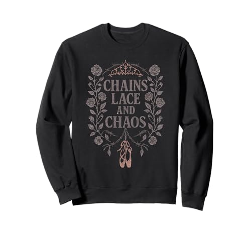 Balletcore Grunge Ironisch Sanftes Mädchen Alt Ästhetischer Ausgefallener Tanz Sweatshirt von Ironic Fashion Ballet Slippers Combat Boots Soft