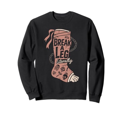 Balletcore Grunge Ironisch Sanftes Mädchen Alt Ästhetischer Ausgefallener Tanz Sweatshirt von Ironic Fashion Ballet Slippers Combat Boots Soft