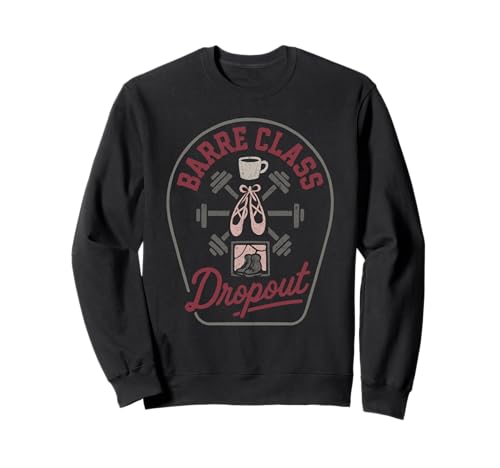 Balletcore Grunge Ironisch Sanftes Mädchen Alt Ästhetischer Ausgefallener Tanz Sweatshirt von Ironic Fashion Ballet Slippers Combat Boots Soft