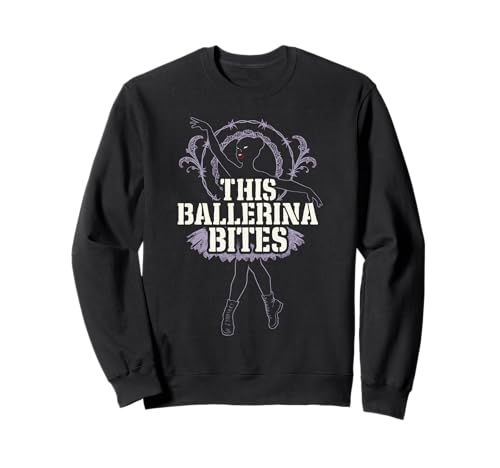 Balletcore Grunge Ironisch Sanftes Mädchen Alt Ästhetischer Ausgefallener Tanz Sweatshirt von Ironic Fashion Ballet Slippers Combat Boots Soft