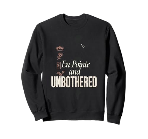 Balletcore Grunge Ironisch Sanftes Mädchen Alt Ästhetischer Ausgefallener Tanz Sweatshirt von Ironic Fashion Ballet Slippers Combat Boots Soft