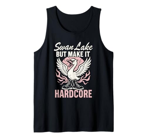 Balletcore Grunge Ironisch Sanftes Mädchen Alt Ästhetischer Ausgefallener Tanz Tank Top von Ironic Fashion Ballet Slippers Combat Boots Soft