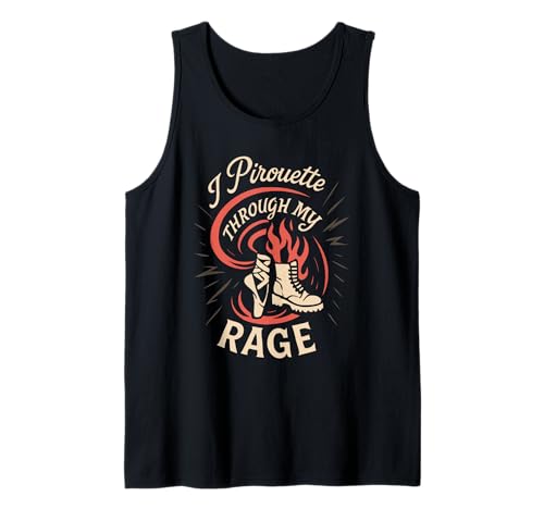 Balletcore Grunge Ironisch Sanftes Mädchen Alt Ästhetischer Ausgefallener Tanz Tank Top von Ironic Fashion Ballet Slippers Combat Boots Soft