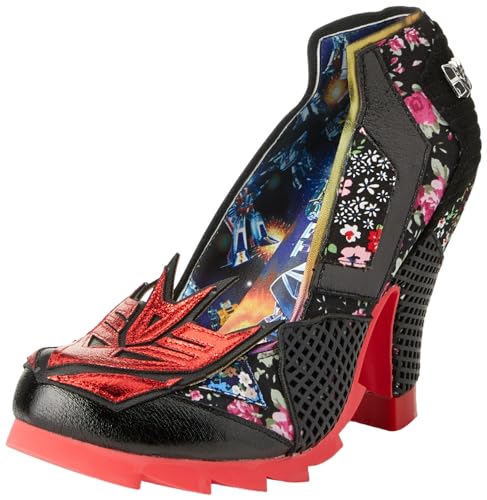 Irregular Choice Damen Allspark Sparkle Pumps, Schwarz Multi, 39 EU Irregular Choice Damen Allspark Sparkle Pumps, Schwarz Multi, 39 EU von Irregular Choice