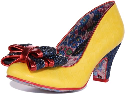 Irregular Choice Damen Ban Joe Pumps, senffarben, 38 EU von Irregular Choice