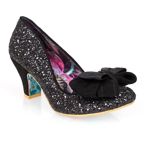 Irregular Choice Damen Ban Joe Weite Passform Mary Jane Schuh, Schwarz, 38 EU von Irregular Choice