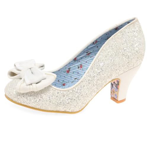 Irregular Choice Damen Ban Joe Wf Mary Jane Schuh, weiß, 38 EU Weit von Irregular Choice