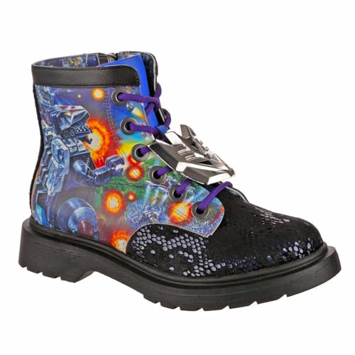 Irregular Choice Damen Battle Ready Mode-Stiefel, Schwarz, 37 EU Irregular Choice Damen Battle Ready Mode-Stiefel, Schwarz, 37 EU von Irregular Choice