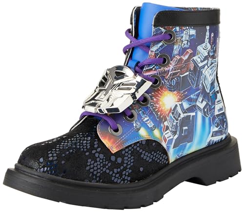 Irregular Choice Damen Battle Ready Mode-Stiefel, Schwarz, 39 EU von Irregular Choice