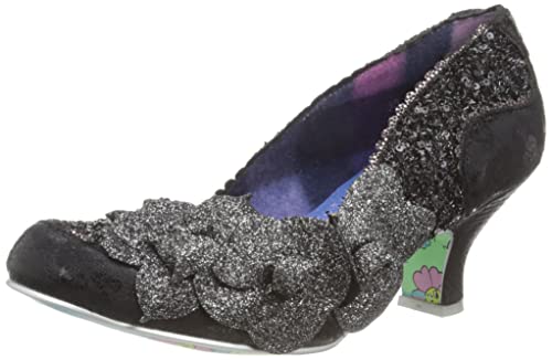 Irregular Choice Damen Best in Bloom Pumps, Schwarz, 38 EU von Irregular Choice