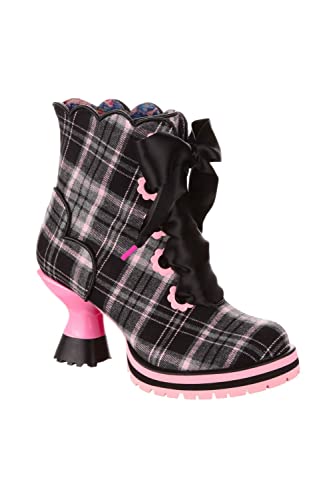 Irregular Choice Damen Best of My Love Stiefelette, grau, 37 EU von Irregular Choice