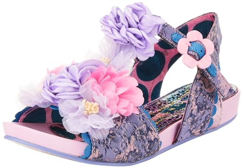 Irregular Choice Damen Blühende Schönheit Flacher Slipper, Rose, 40 EU von Irregular Choice