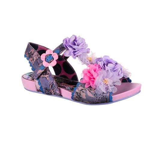 Irregular Choice Damen Blühende Schönheit Flacher Slipper, Rose, 43 EU von Irregular Choice