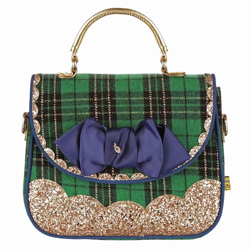 Irregular Choice Damen Bonnie Schleifentasche Schultertasche, grün von Irregular Choice