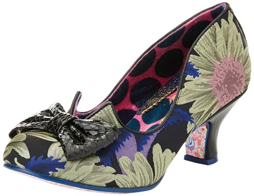 Irregular Choice Damen Dazzle Razzle Oxford, Schwarz Multi, 43 EU von Irregular Choice