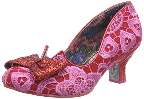 Irregular Choice Damen Dazzle Razzle Pumps, Rot/Pink, 41 EU von Irregular Choice